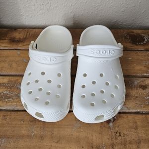 White CROCS Womens Size 4 Men's size 2 Never Worn